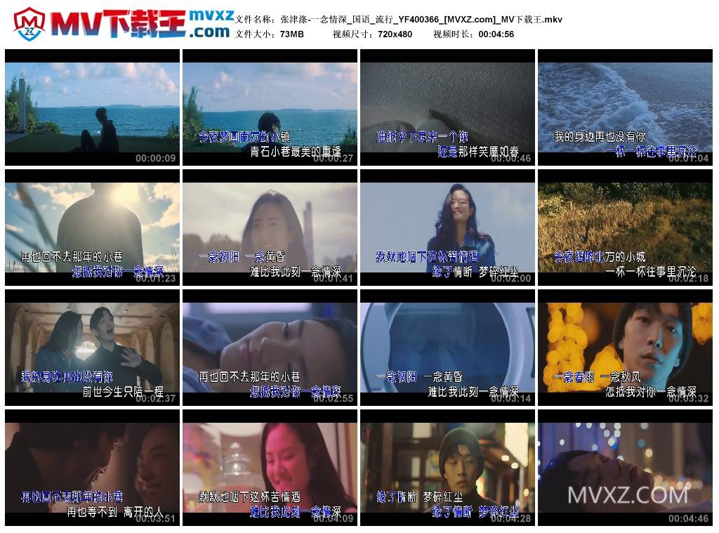 张津涤-一念情深_国语_流行_YF400366